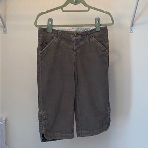 Athleta Corduroy Capri Pants